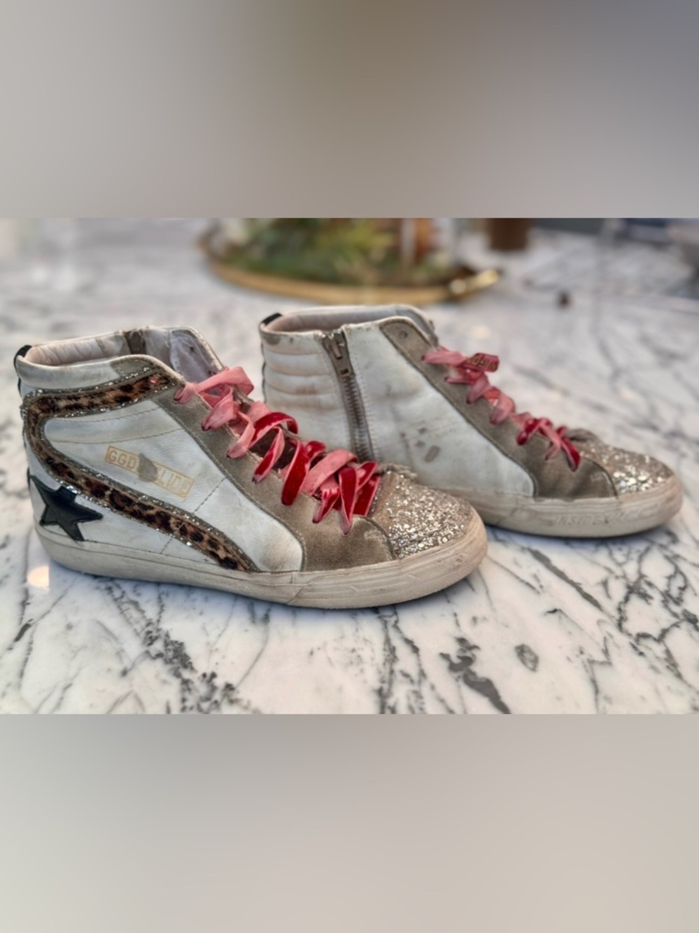 Golden Goose High Tops, 6.5